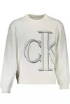 Calvin Klein White Cotton Men Sweater In White