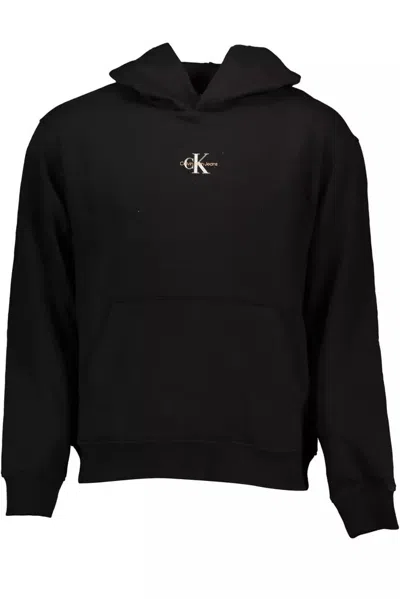 Calvin Klein Cotton Men Men's Sweatshirt In Black