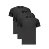 Calvin Klein Black Cotton Men T-shirt In Black