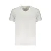 Calvin Klein White Cotton Men T-shirt In White