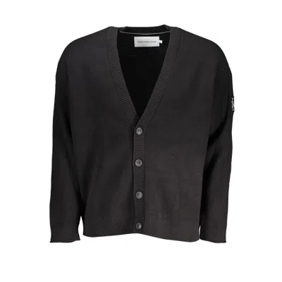 Calvin Klein Cotton Men's Sweater In Black