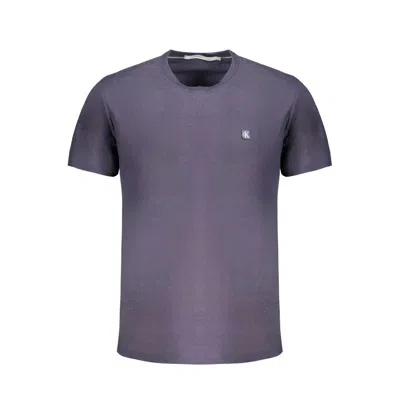 Calvin Klein Cotton Men's T-shirt In Blue