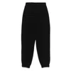 Calvin Klein Logo Terry Pant Elastic Waistband In Black