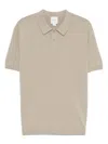 Calvin Klein Polo Shirt Ribbed Short Sleeves