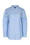 Calvin Klein Shirts In Chambrayblueantiquewhitestp