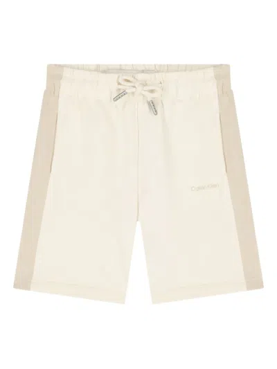Calvin Klein Kids 25sckib0ib02433jib0ib02433pd1 Beige 100%cotone In White