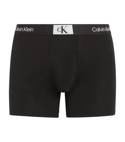 Calvin Klein Cotton Stretch 1996 Boxer Briefs In Black