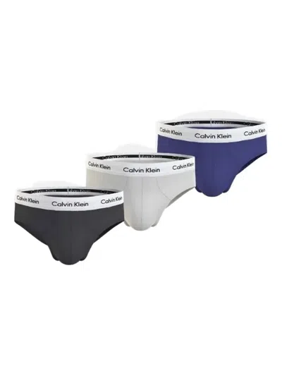 Calvin Klein Cotton-stretch Briefs (pack Of Three) In Multi