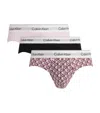 Calvin Klein Cotton Stretch Icon Hip Briefs In Neutral
