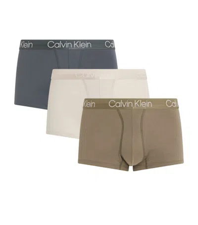 Calvin Klein Cotton Stretch Modern Structure Briefs (pack Of 3) In Multi