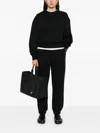 Calvin Klein Cotton Sweatshirt In Black