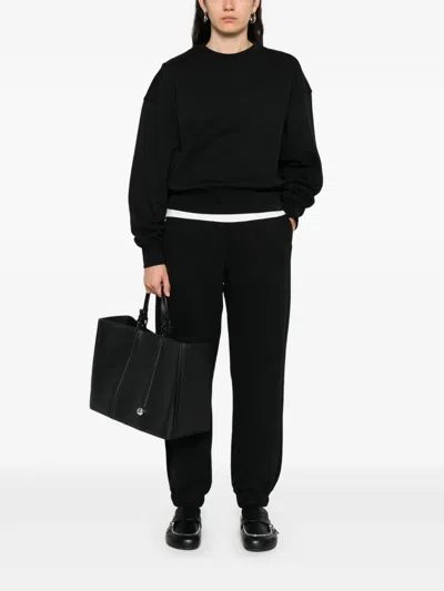 Calvin Klein Cotton Sweatshirt In Black