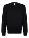 Shop Calvin Klein Cotton Sweatshirt In Black