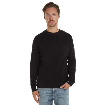 Calvin Klein Cotton Sweatshirt In Black