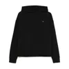 Calvin Klein Elegant Hooded Sweatshirt In Timeless Black