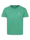 Calvin Klein Short-sleeved T-shirt In Green