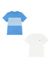 Calvin Klein Cotton T-shirts (pack Of Two) In Multi