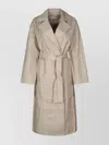 Calvin Klein Cotton Trench Coat Belted Waist