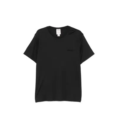 Calvin Klein Cotton T-shirt In Black