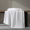 Calvin Klein Cotton Weave Ring Spun Blanket, Queen In White