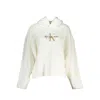 Calvin Klein White Cotton Sweater In Neutral