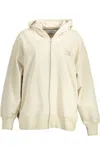 Calvin Klein Beige Cotton Sweatshirt In Beige