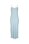 Calvin Klein Crepe Low Back Drape Dress