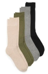 Calvin Klein Crew Dress Socks In Multi