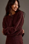 Calvin Klein Crew-neck Jumper In Burgundy
