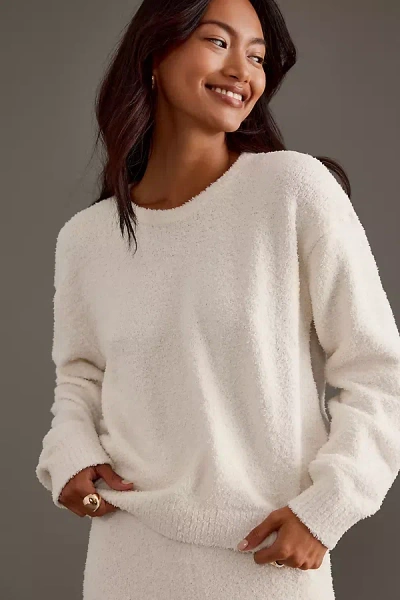 Calvin Klein Crew-neck Jumper In Ivory