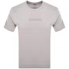 Calvin Klein Crew Neck T Shirt Ash In Gray