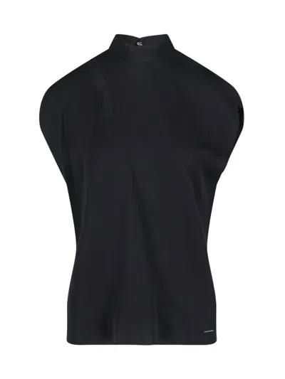 Calvin Klein Crew-neck T-shirt In Black  