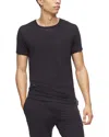 Calvin Klein Men's Ultra Soft Modern Modal Crewneck Lounge T-shirt In Black