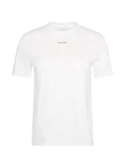 Calvin Klein Crewneck T-shirt In White