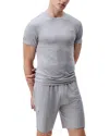 Calvin Klein Crewneck Tee In Grey