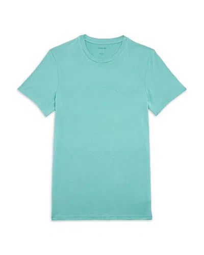 Calvin Klein Crewneck Tee In Saltwater