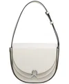 Calvin Klein Crisell Convertible Saddle Crossbody In Cherub Wht