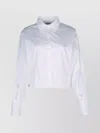 Calvin Klein Cropped Scuba Crepe Jacket
