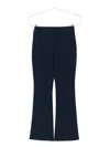 Calvin Klein Cropped Trousers In Blue