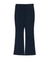 Calvin Klein Straight Pant Flared Leg In Blue