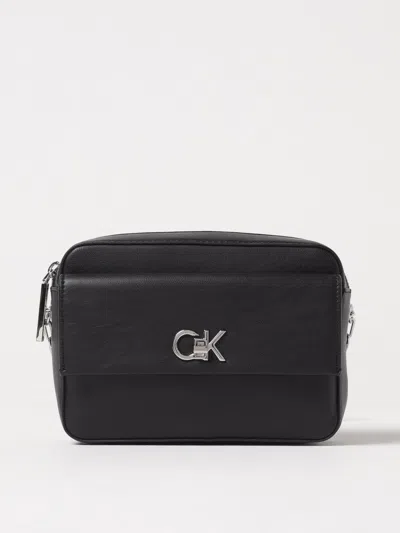 Calvin Klein Crossbody Bags  Woman Colour Black