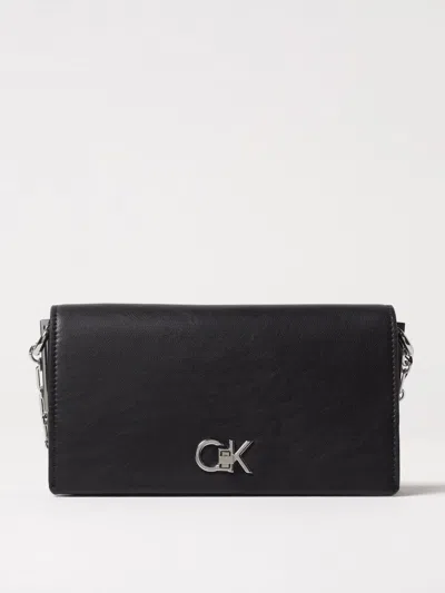 Calvin Klein Crossbody Bags  Woman Colour Black