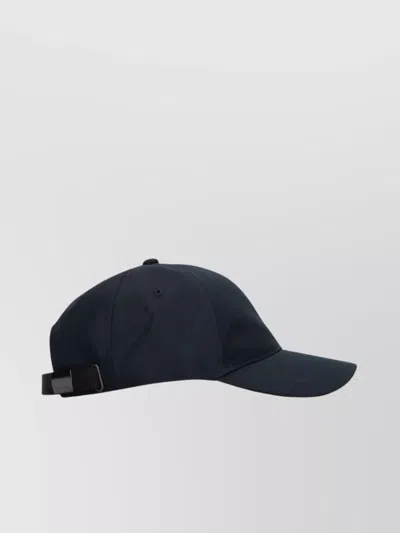 Calvin Klein Curved Brim Structured Hat Design In Black