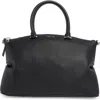 Calvin Klein Cypress Satchel Bag In Black/silver