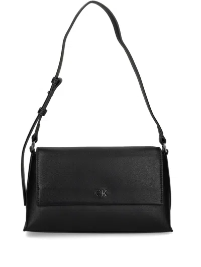 Calvin Klein Daily Shoulder Bag In Nero