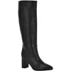 Calvin Klein Dawna Womens Zipper Knee-high Boots In Black