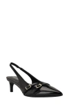 Calvin Klein Dazea Slingback Kitten Heel Pump In Black