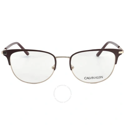 Calvin Klein Demo Cat Eye Ladies Eyeglasses Ck20303 605 52 In Black