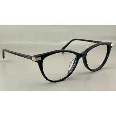 Calvin Klein Demo Cat Eye Ladies Eyeglasses Ck22529 001 53 In Orange