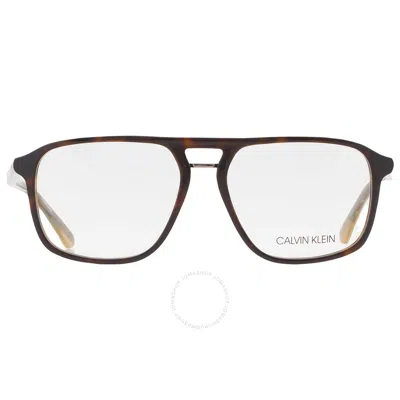 Calvin Klein Demo Navigator Men's Eyeglasses Ck20529 235 55 In Black